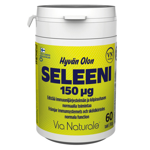 Via Naturale Well-Being Selenium 150 µg 60 tablets