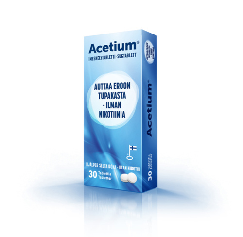 Acetium helps to get rid of tobacco 30tab