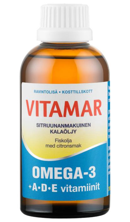 Vitamar Fish oil extract Lemon flavoured, 500ml.