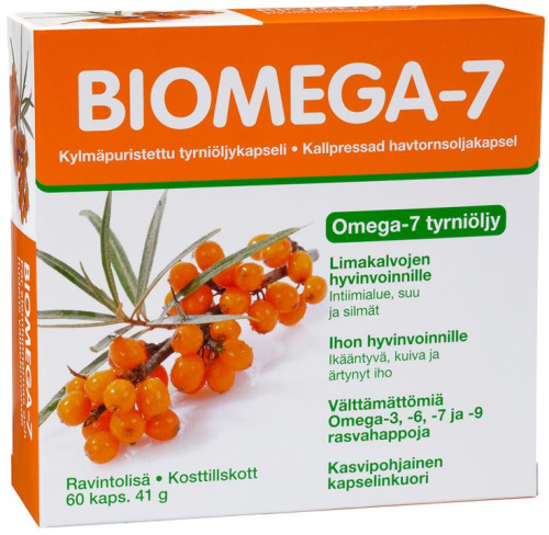 Biomega-7 Sea buckthorn oil 60 caps.