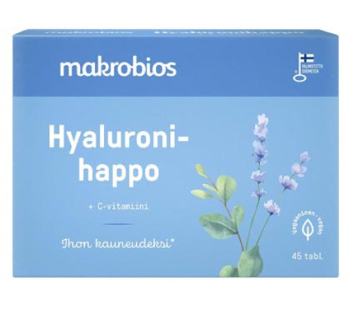 Makrobios Hyaluronic Acid+Vitamin C 23g 45tabs