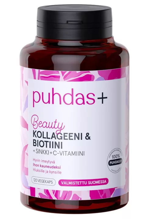 Pure+ Beauty Collagen&biotin 120 caps