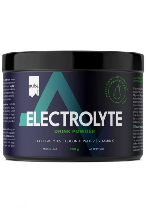 Puls Electrolyte powder pear 200g