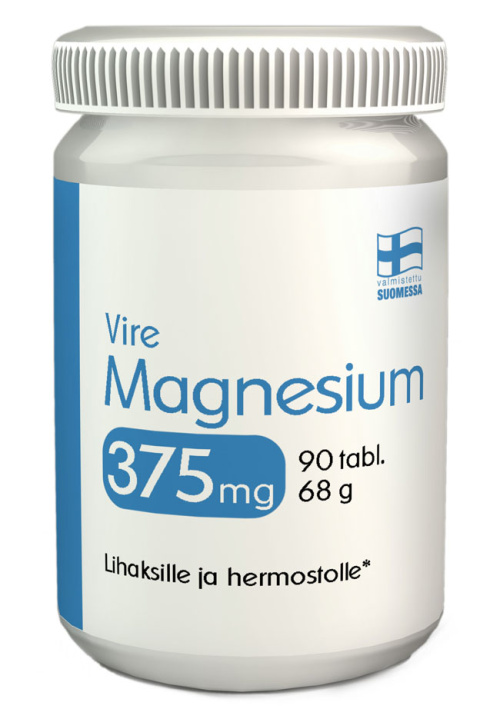 Vire Magnesium 375mg 90 tablets 68g