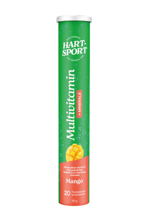 Hart-Sport Multivitamin + Minerals effervescent tablet Mango 20 tb