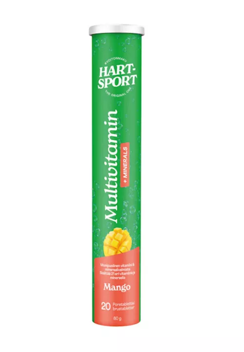 Hart-Sport Multivitamin + Minerals effervescent tablet Mango 20 tb