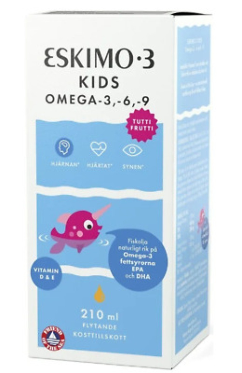 Eskimo-3 Kids Omega 369 D, E 210ml