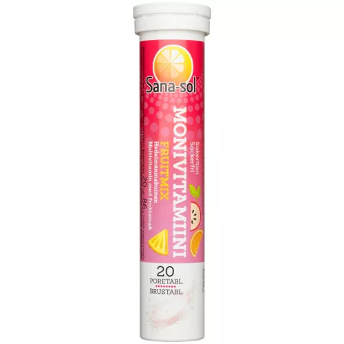 Sana-sol instant Multivitamin Fruitmix 20pills