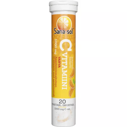 Sana-sol instant C-vitamin 20pcs. 1000mg