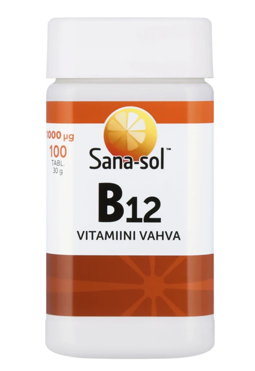Sana-Sol instant B12-vit 1000mkg 100pills
