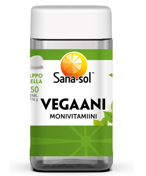 Sana-sol Vegan Multivitamins 150 pcs