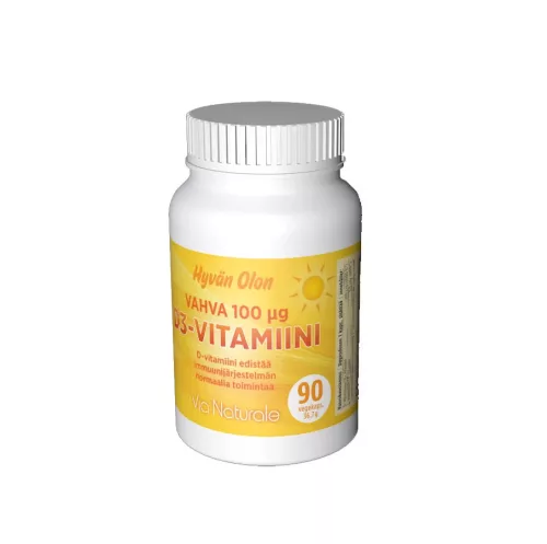 Feel Good Strong Vitamin D3 90 capsules