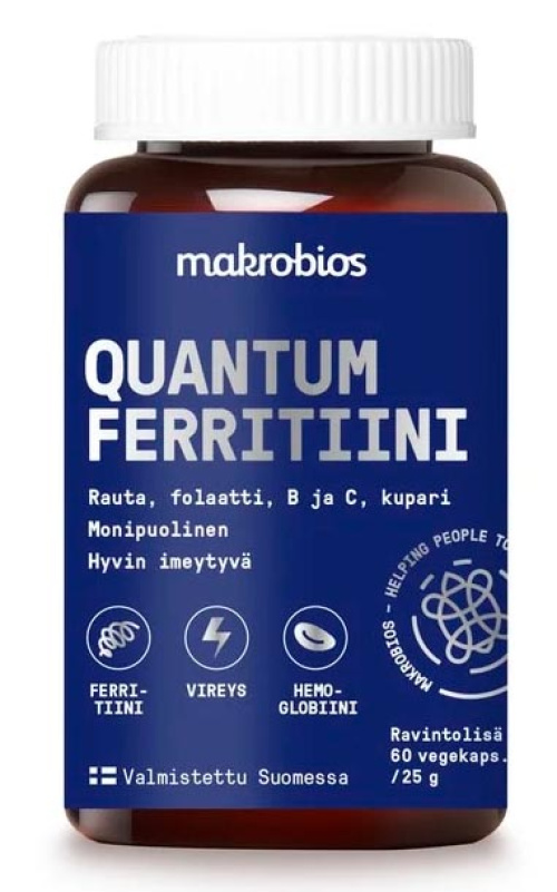 MAKROBIOS Quantum Ferritiini 25g 60Kaps