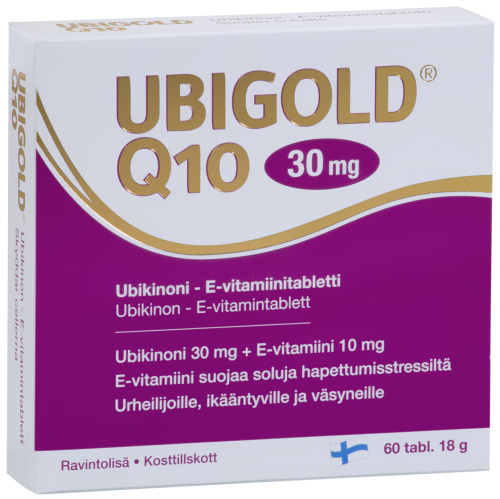 Ubigold Q10 30 mg 60 tabl.