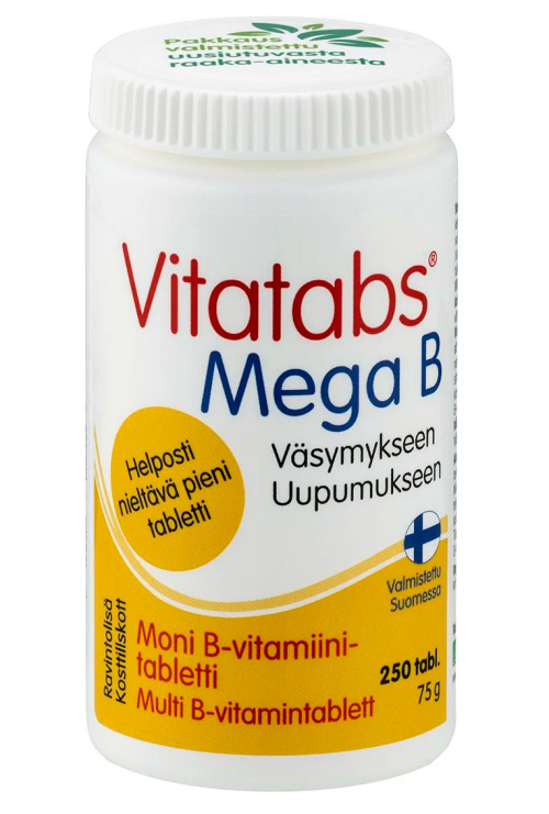 Vitatabs Mega B 250 tabl/ 75g
