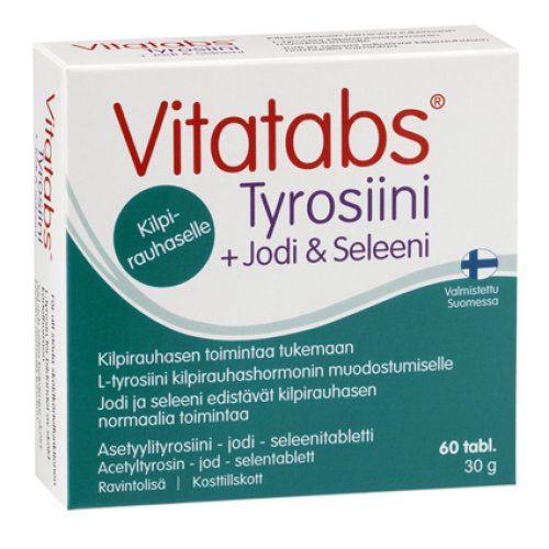 Vitatabs Tyrosine+Iodine & Selenium 60pills