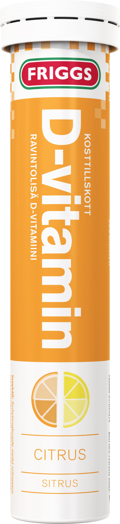 Friggs instant vitamin D. Citrus 20pcs