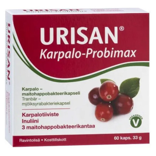 Urisan Cranberry-Probimax 60 caps. / 33g