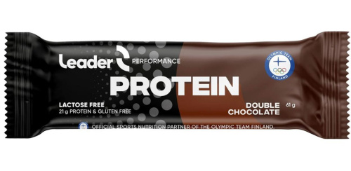 Leader Protein bar Leader 61 g Double Chocolate