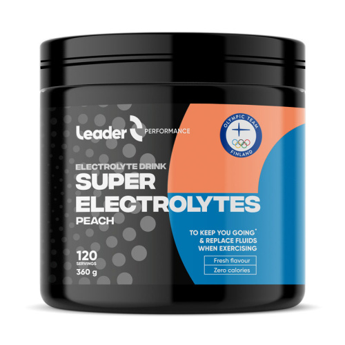 Leader Performance Super electrolyte powder 360g peach