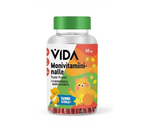 Vida Multi-vitamin milk Tutti Frutti 60pcs/120g