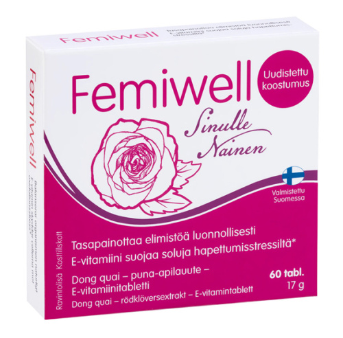Femiwell 60 tab. / 17g - new composition