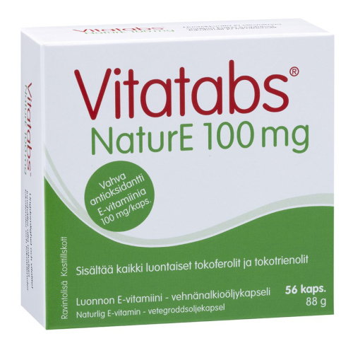 Vitatabs NaturE 100mg 56kps.