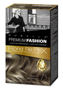 RUBELLA Premium Fashion Color 7.1 Medium Ash Blonde