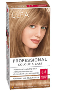 Hair Colour "Elea Professional Colour & Care" - ? 8/3 Golden Blond