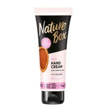 Nature Box hand cream almond oil 75m