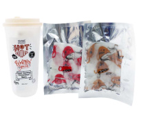 Skin Treats Gift Set Printed Mask 2Pcs + Cup