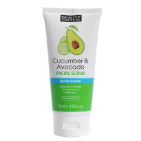 Beauty Formulas Cucumber & Avocado Facial Scrub 150ml