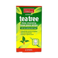 BF Tea Tree Nose Pore Strips 6'S