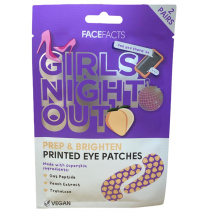 Face Facts Girls Night Out Printed Eye Patches 2 x 6 ml 
