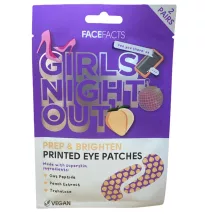 Face Facts Girls Night Out Printed Eye Patches 2 x 6 ml 
