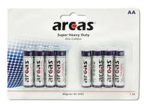 Batteries Arcas R06 Mignon AA pack 8Kpl