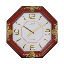 Atma Wall Clock Gold