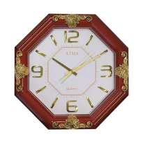 Atma Wall Clock Gold