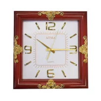 Atma Wall Clock Gold