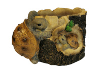 Garden decoration / pot Turtle