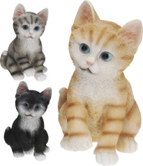 Cat garden statue 19 cm