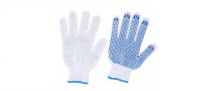 Work gloves with PVC pimples 1 pc