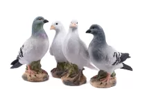 Pigeon garden decoration 19.4X10.5X24.7 cm