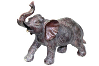 Polystone Elephant Sculpture  250*105*220 mm