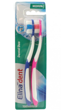 ELINA Toothbrush Anti-slip 2 pcs