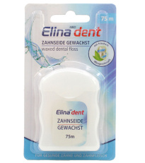 Dental floss Elina Dent waxed mint 75m