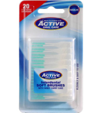 ACTIVE  Interdental Soft Brushes 20'S