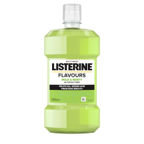 Listerine Flavors Mild & Minty Milder Taste mouthwash 500 ml