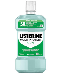 Listerine Mouthwash Multi Protect Gum Mild Mint 500ml