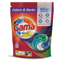 Gama washing pods 4in1 Color & Dark 60'sc 